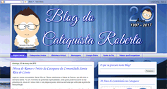 Desktop Screenshot of catequistaroberto.com.br